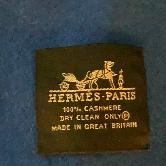 Hermes  Cashmere Shawl Scarf/Wrap - Picture 2 of 10